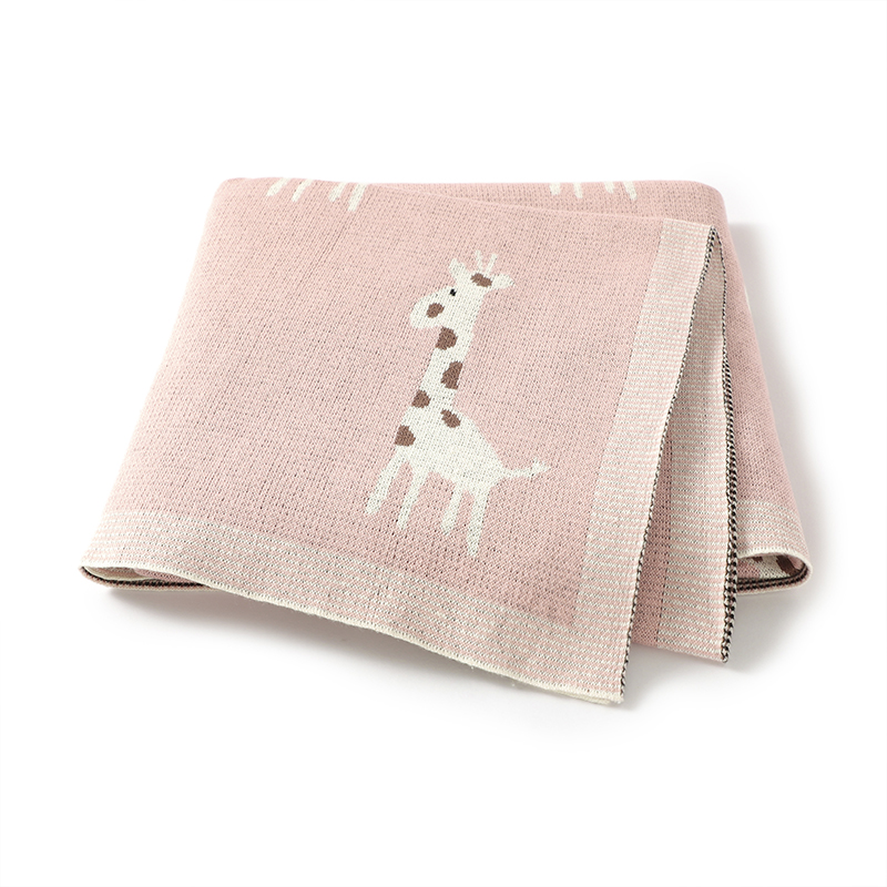 Baby Nursery Boy - Coperta per bambini lavorata a maglia