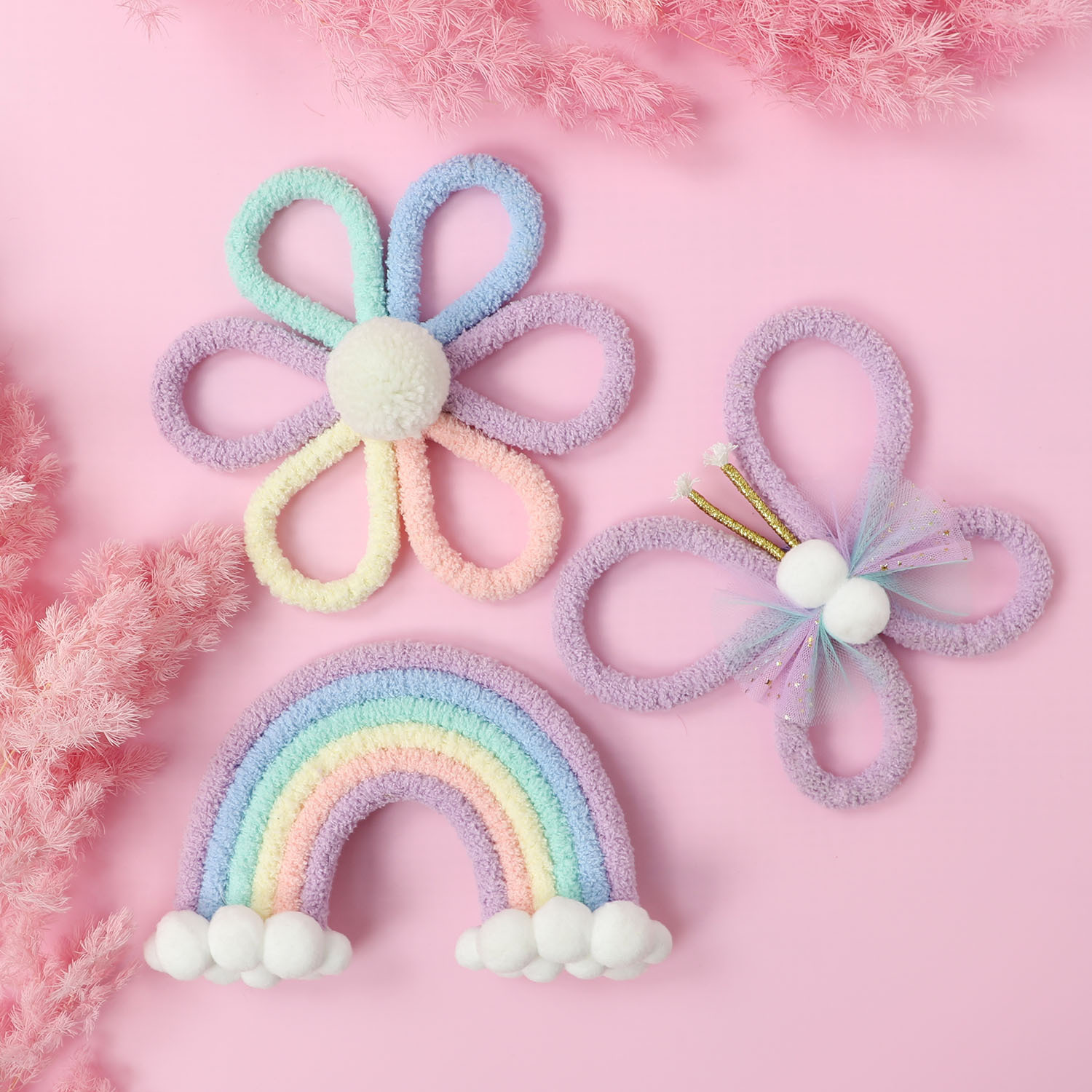 Baby Nursery Decor Girl - Decorazione da Parete Nordica con Margherite