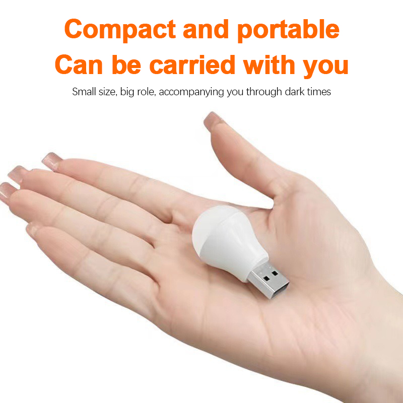 Baby Nursery Light Fixture - Mini Lampada Notturna LED Dimmerabile USB