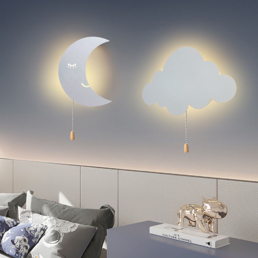 Baby Nursery Wall Lights - Lampada da parete da comodino per