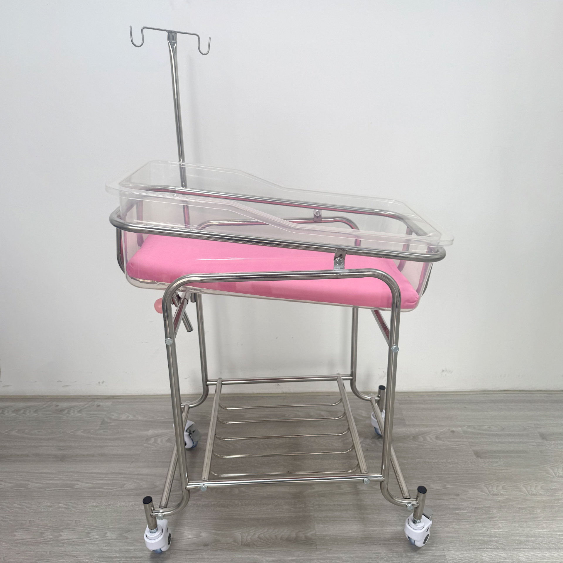 Baby Nursery Trolley - Carrello per Culla Neonatale in Acciaio