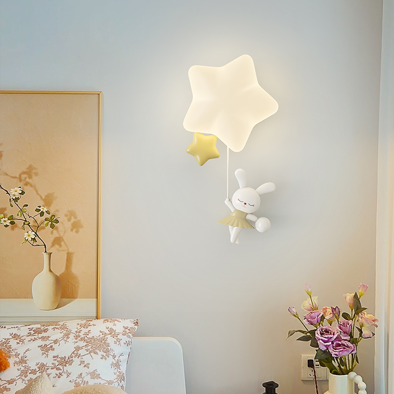 Baby Nursery Wall Lights - Lampada da parete a stella romantica