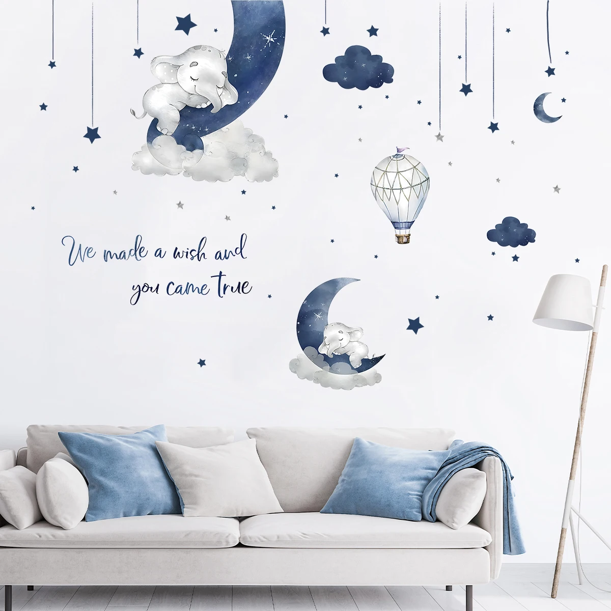 Baby Girl Nursery Quotes - 1 pezzo di cartone animato animale