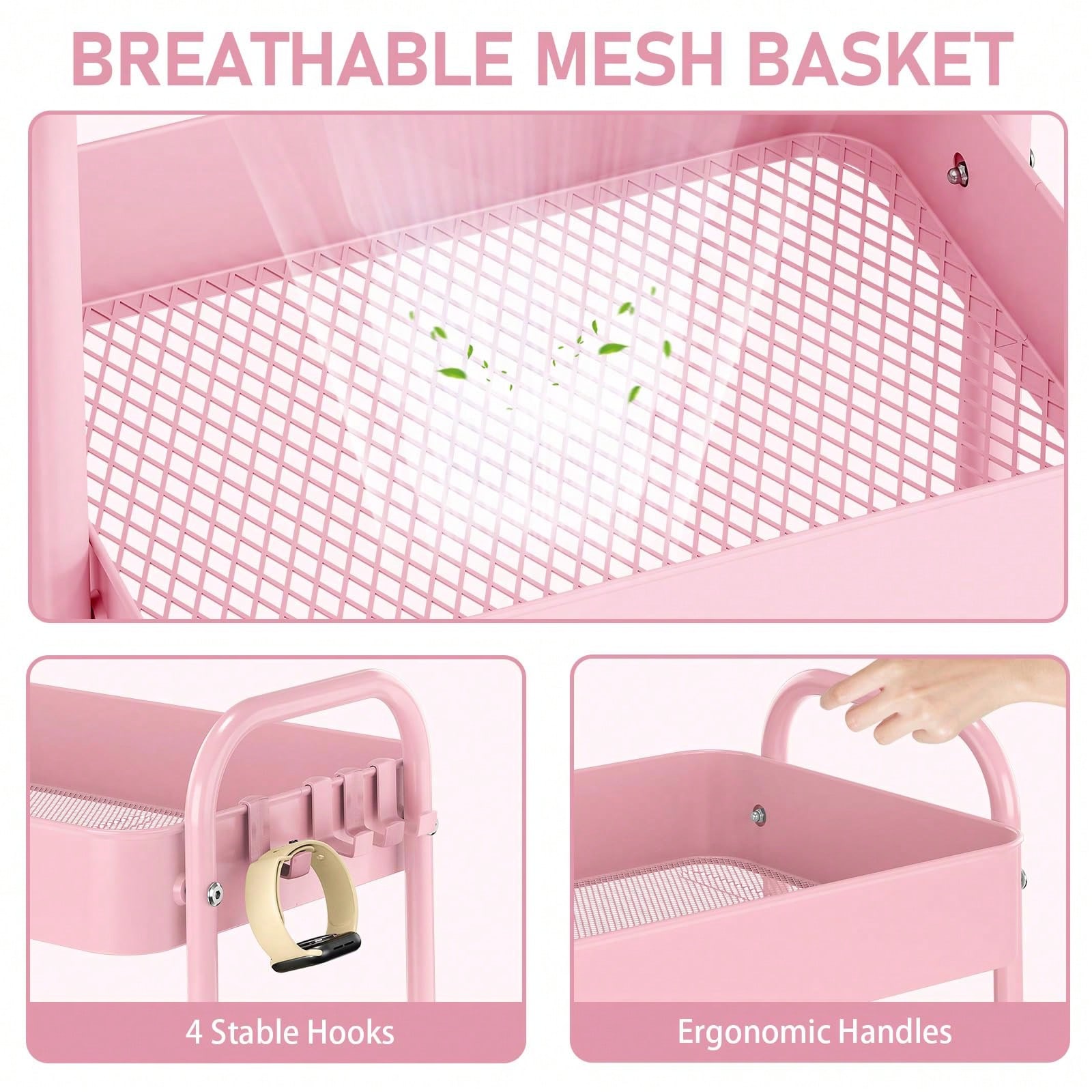 Carrello a 3 Ripiani in Metall - Baby Nursery Trolley recensione e prezzo