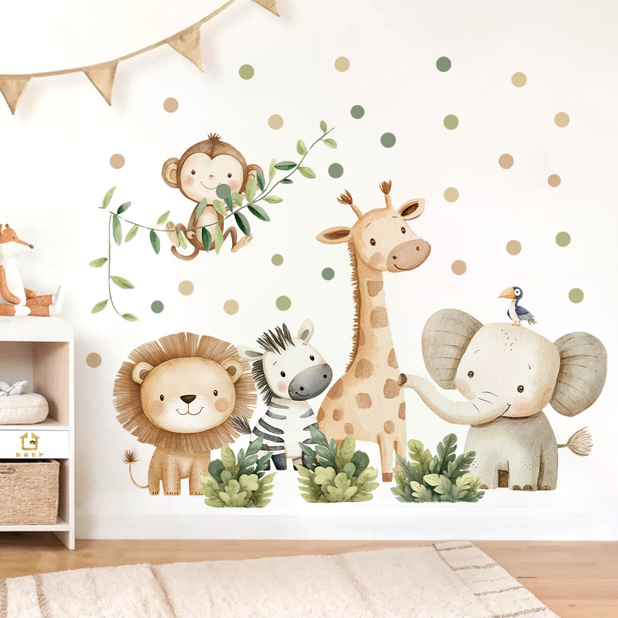 Boho Forest Animals Adesivi mu - Baby Girl Nursery Quotes recensione e prezzo