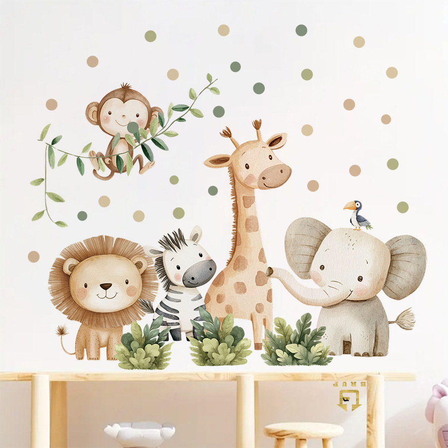 Boho Forest Animals Adesivi mu - Baby Girl Nursery Quotes recensione e prezzo