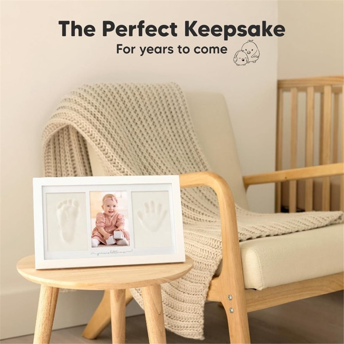 Kit Ricordo Impronte Mani e Pi - Baby Nursery Frames recensione e prezzo