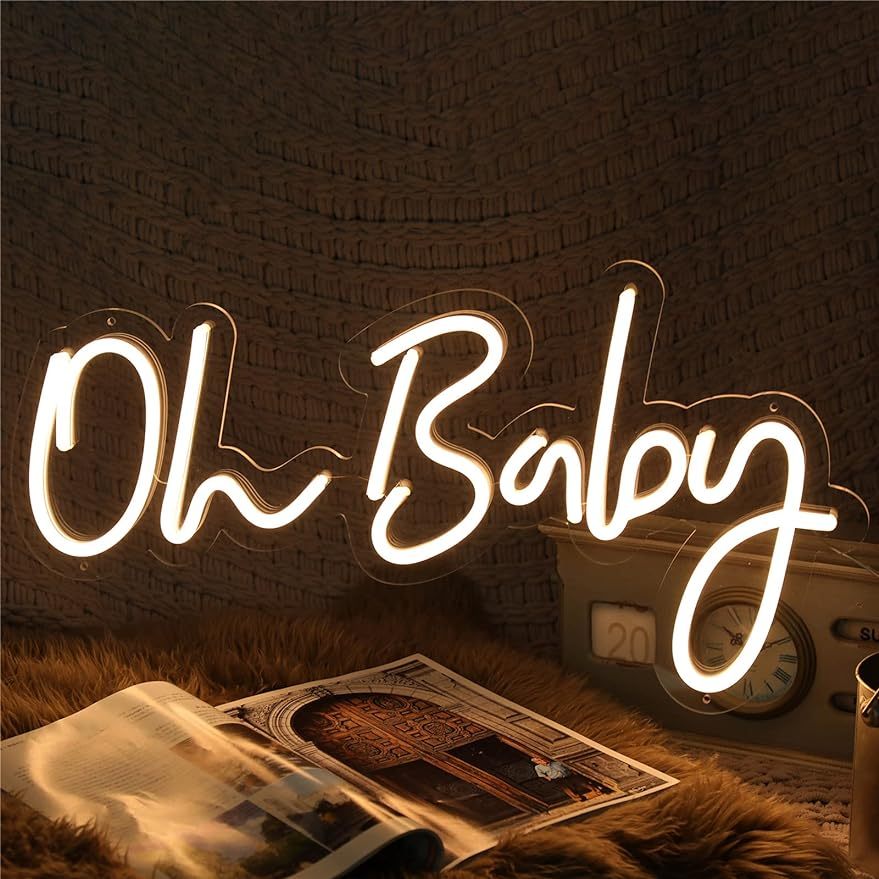 Insegna Luminosa LED 'Oh Baby' - Baby Nursery Wall Lights recensione e prezzo