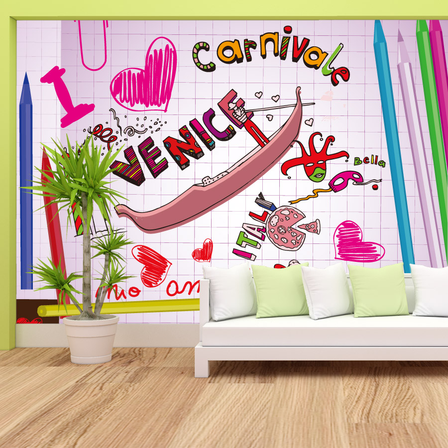 Cartone animato facile da appl - Baby Nursery Peel And Stick Wallpaper recensione e prezzo