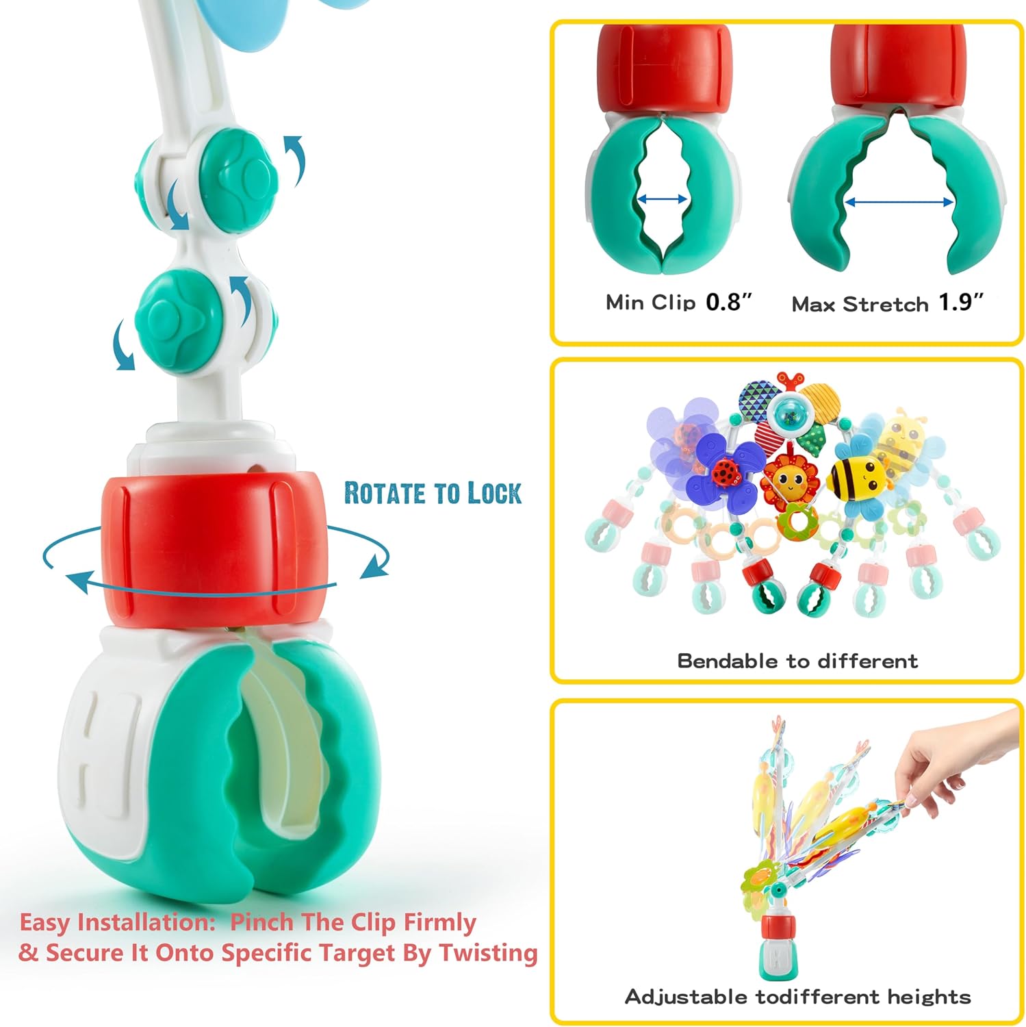 Giocattoli Regolabili per Cull - Baby Nursery Trolley recensione e prezzo