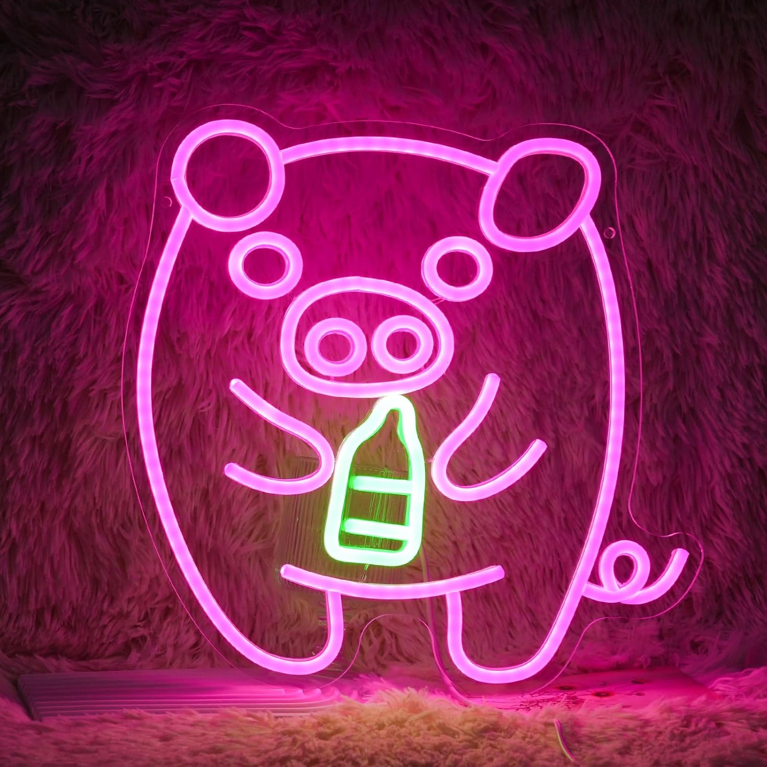 Insegna al Neon LED USB Dimmer - Baby Nursery Wall Lights recensione e prezzo