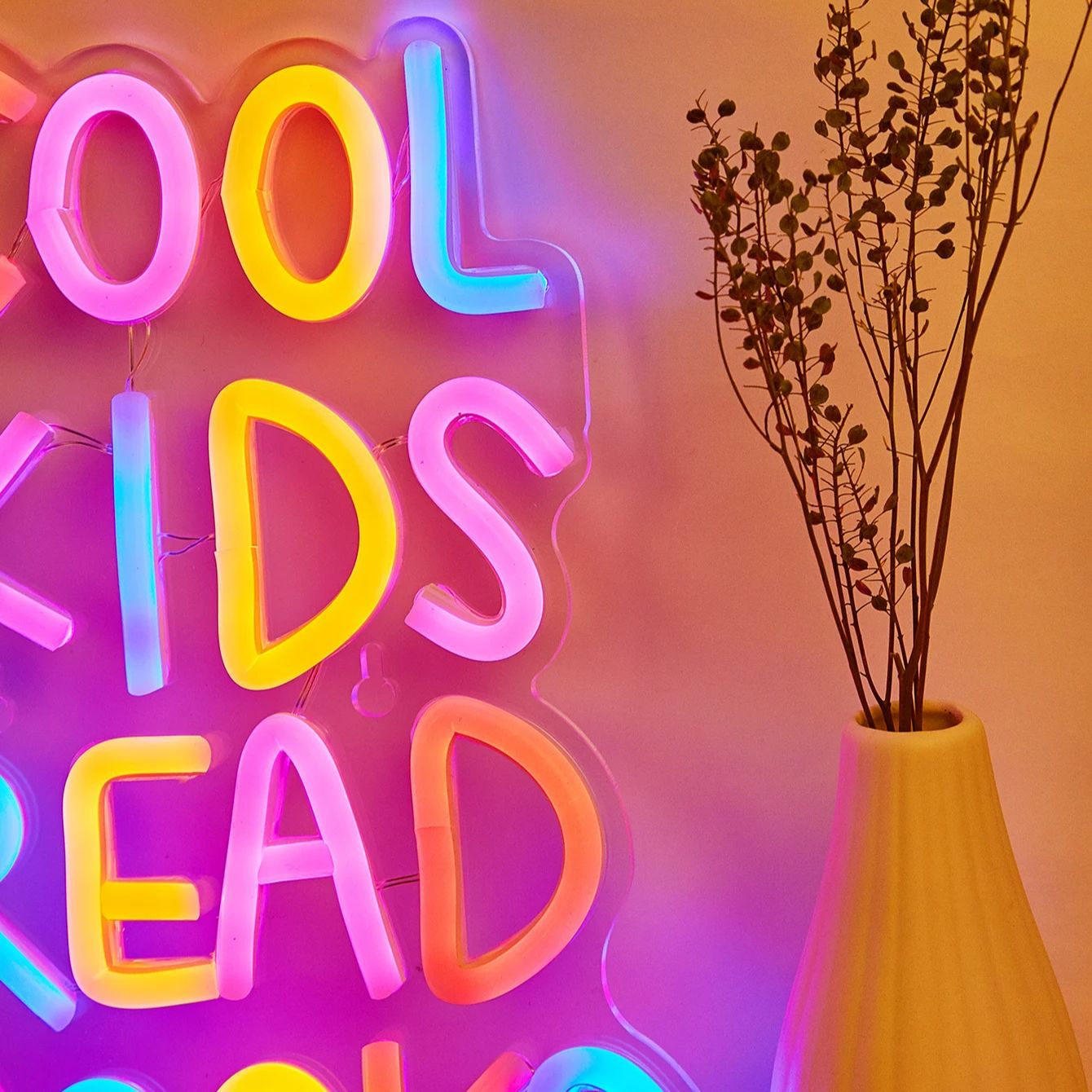Chi-buy LED Neon Cool Kids Leg - Baby Nursery Wall Lights recensione e prezzo