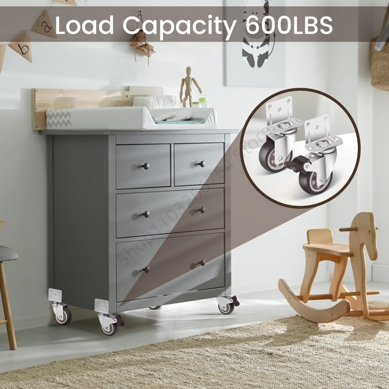 Ruote per mobili resistenti ti - Baby Nursery Trolley recensione e prezzo