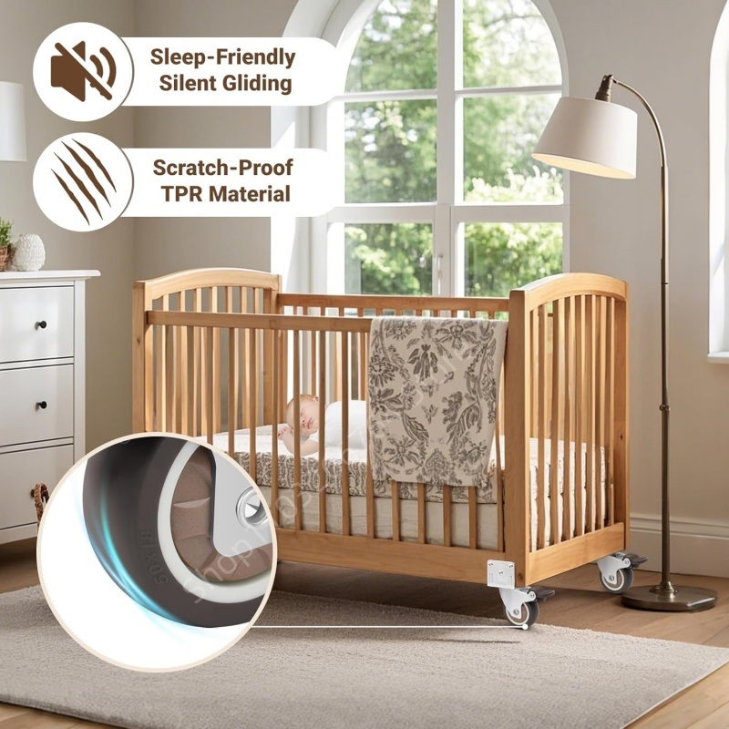 Ruote per mobili resistenti ti - Baby Nursery Trolley recensione e prezzo