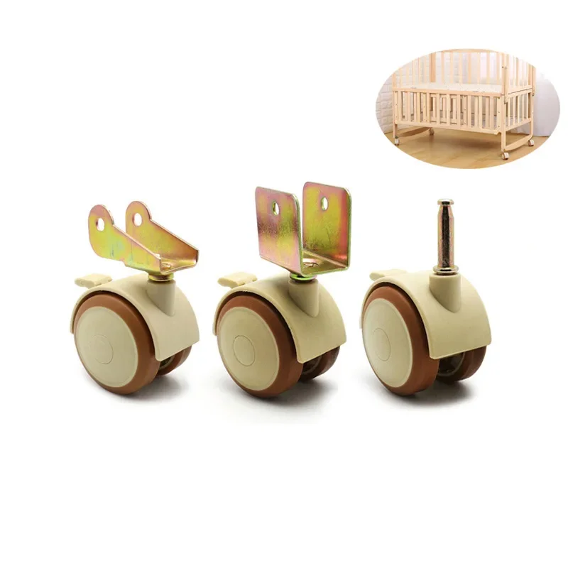 2/4 Pezzi Ruote Girevoli da 2' - Baby Nursery Trolley recensione e prezzo