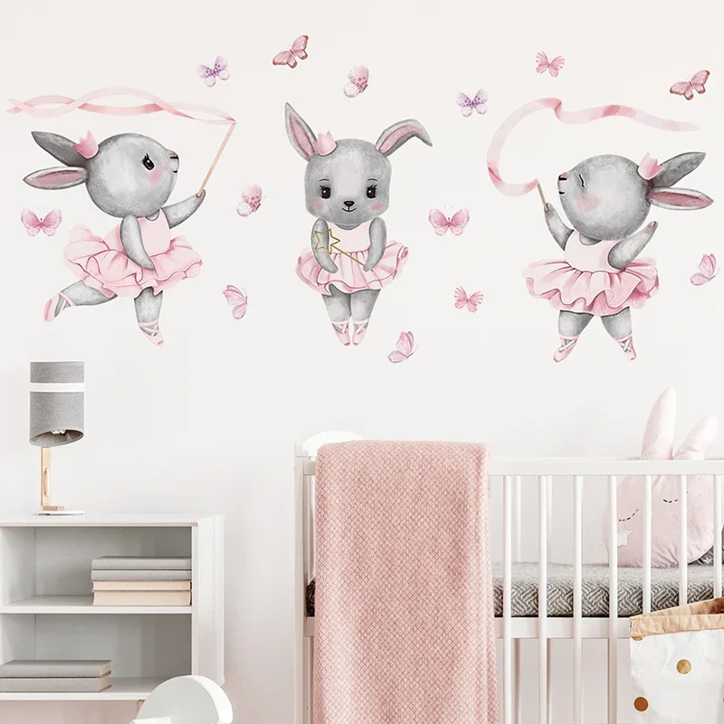 Dipinto a mano Balletto Conigl - Baby Girl Nursery Quotes recensione e prezzo