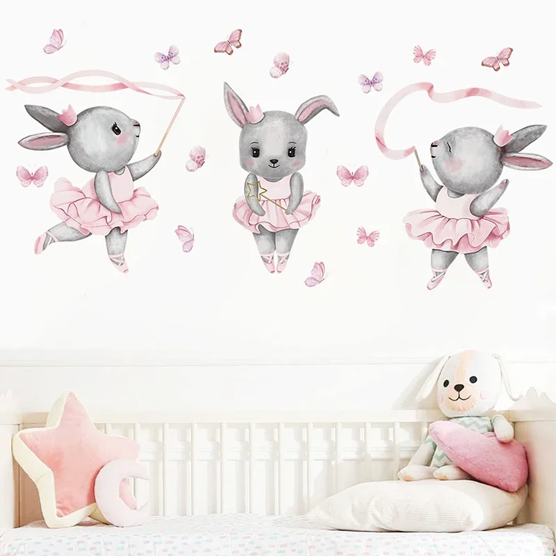 Dipinto a mano Balletto Conigl - Baby Girl Nursery Quotes recensione e prezzo