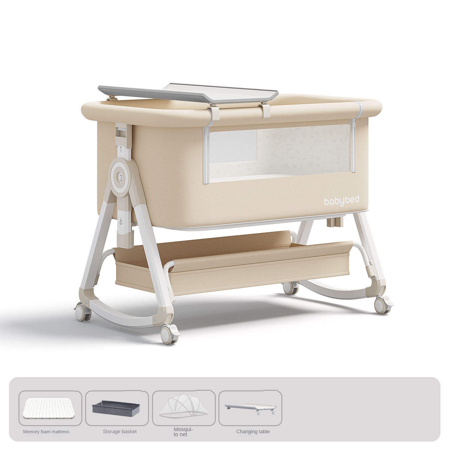 Culla per neonati, portatile e - Baby Nursery Trolley recensione e prezzo