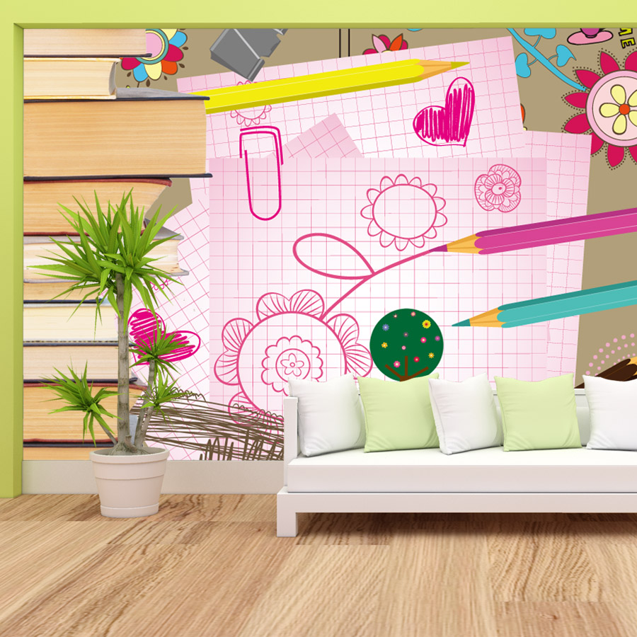 Libri di cartoni animati Diseg - Baby Nursery Peel And Stick Wallpaper recensione e prezzo
