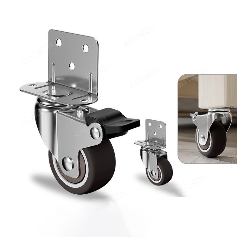 4 pezzi Ruote per mobili a for - Baby Nursery Trolley recensione e prezzo