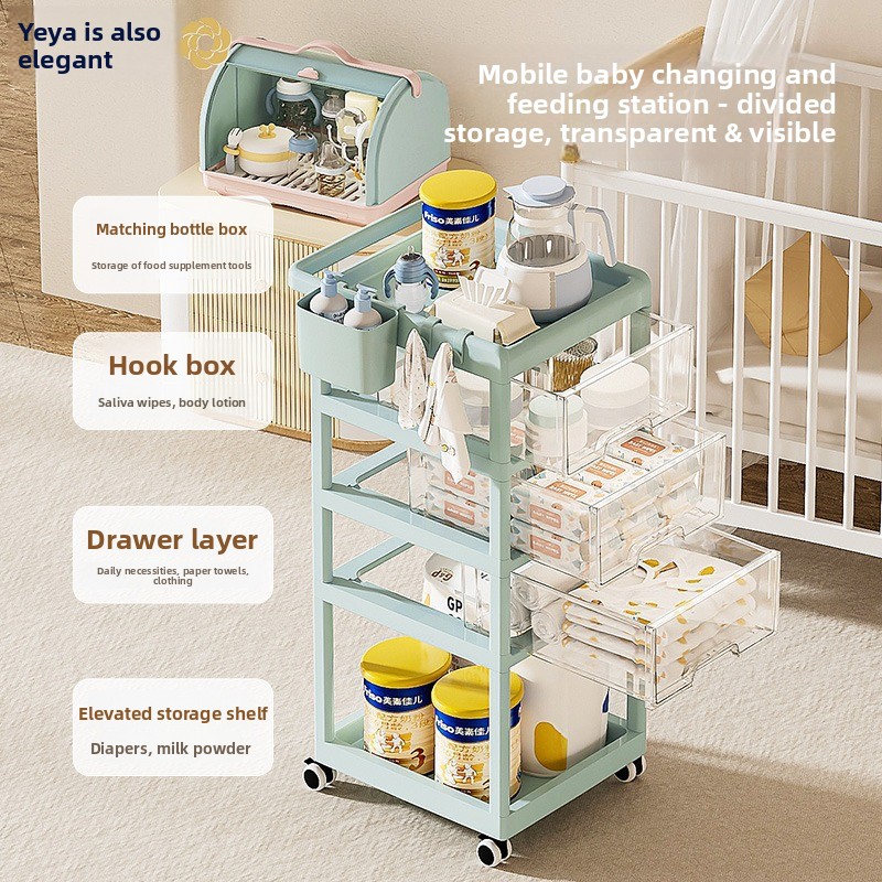 Carrello Portaoggetti Mobile p - Baby Nursery Trolley recensione e prezzo