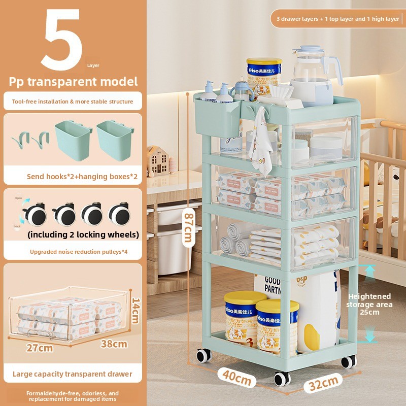 Carrello Portaoggetti Mobile p - Baby Nursery Trolley recensione e prezzo