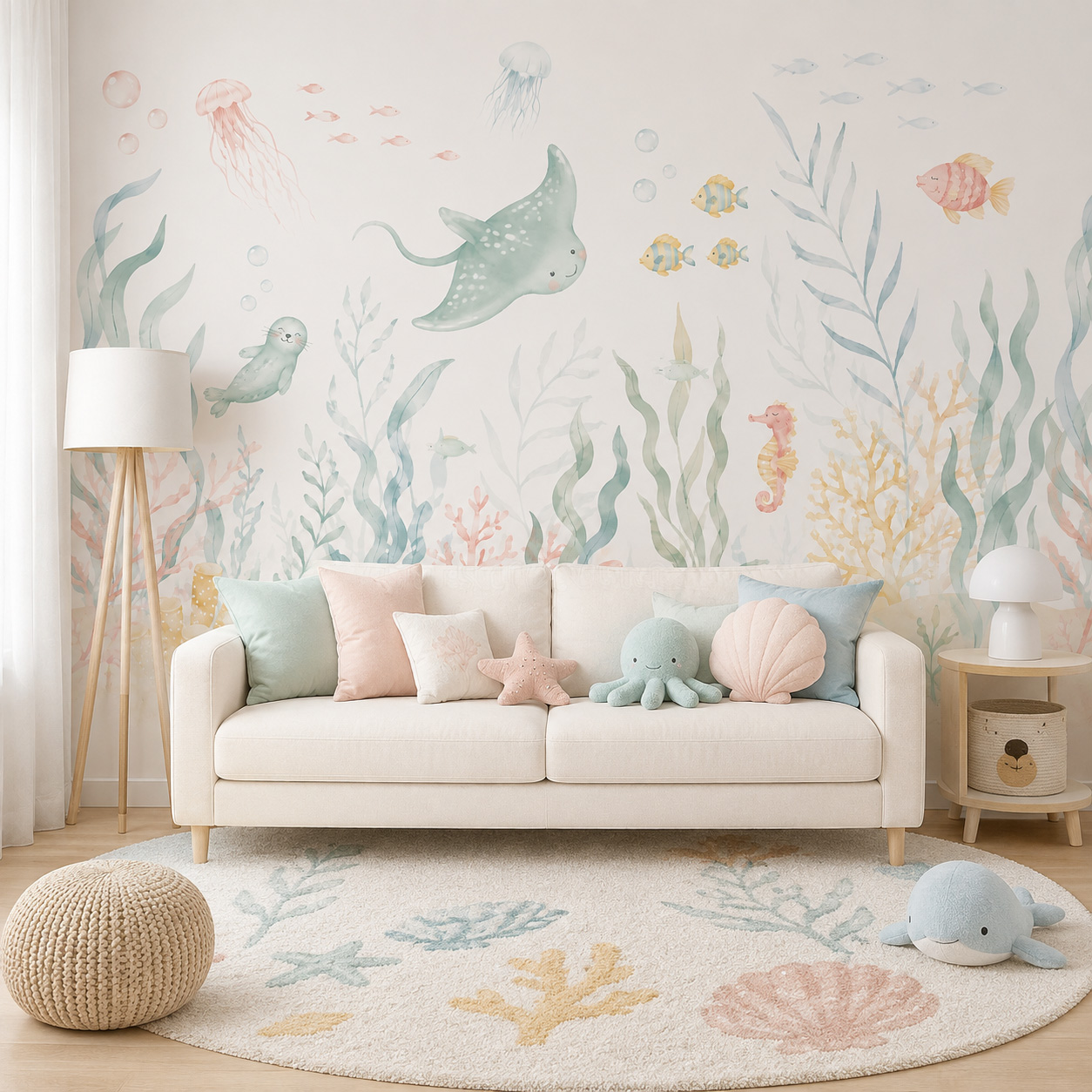 Carta da Parati Autoadesiva co - Baby Nursery Peel And Stick Wallpaper recensione e prezzo