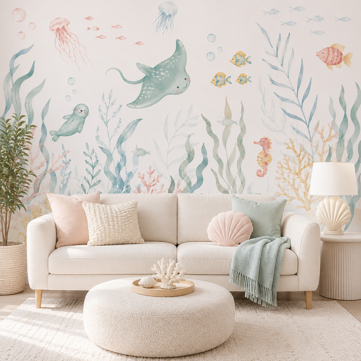 Carta da Parati Autoadesiva co - Baby Nursery Peel And Stick Wallpaper recensione e prezzo