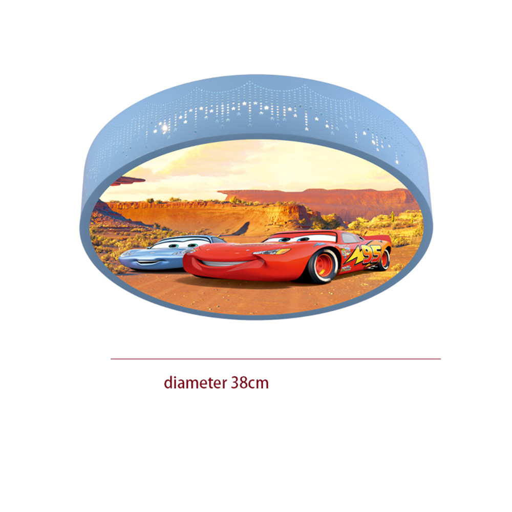 Cartoon Car Round Led lampada  - Baby Nursery Light Fixture recensione e prezzo