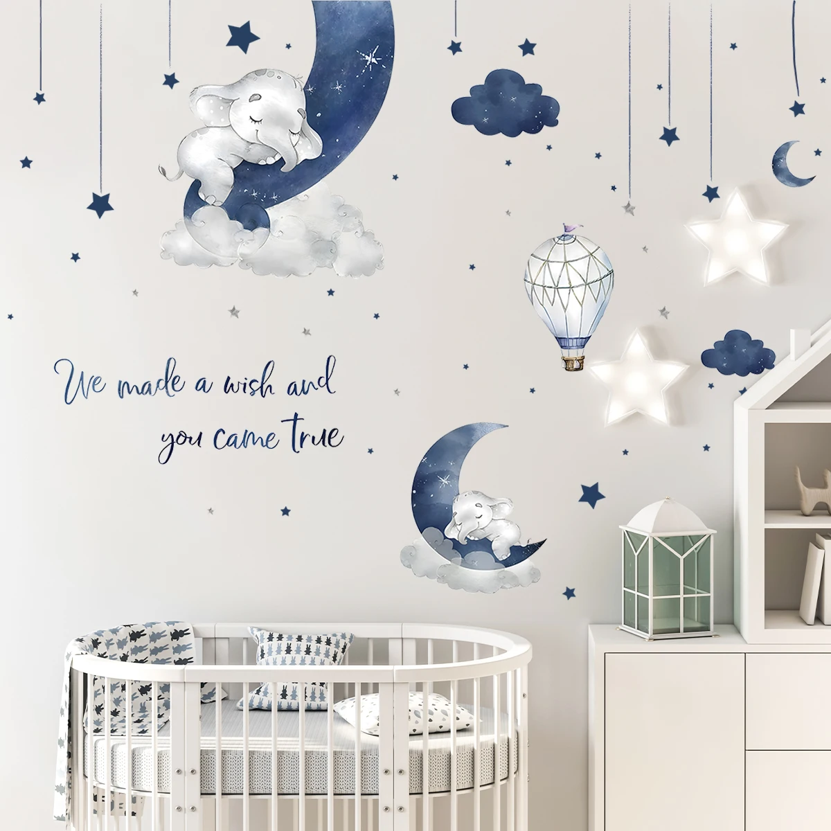 1 pezzo di cartone animato ani - Baby Girl Nursery Quotes recensione e prezzo