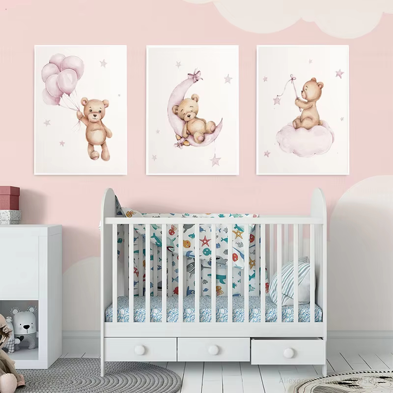 Decorazione da Parete per Came - Baby Nursery Decor Girl recensione e prezzo