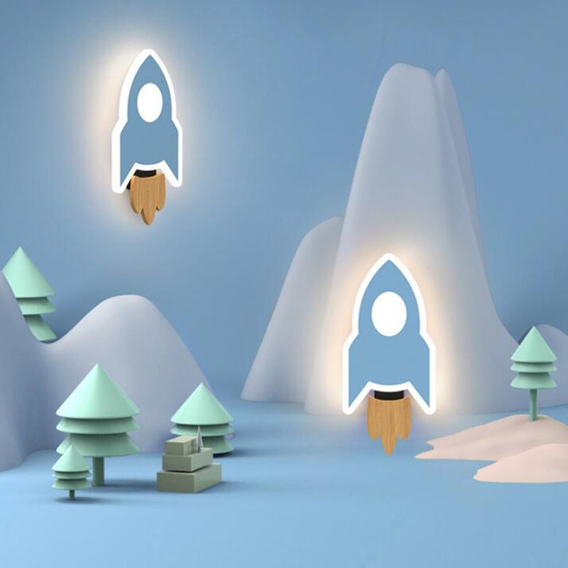 Lampada da parete a razzo a LE - Baby Nursery Wall Lights recensione e prezzo
